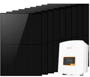 Kit Fotovoltaico 3.6kW monofase con Inverter Solis S6-GR1P3K-M 3kW per connessione in rete #N54130200502