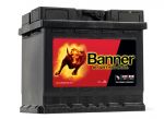 Batteria Banner 12V 50Ah Starting Bull con spunto 400A per Auto Camper e Barca #N51120050500