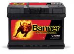 Banner Starting Bull 12V 72Ah battery up 650A Inrush for Auto Camper Van Boat #N51120050505