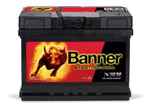 Banner Starting Bull 12V 62Ah battery up 510A Inrush for Auto Camper Van Boat #N51120050503