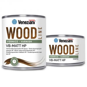 Veneziani WOOD VB-MATT HP 7W6.323 1.5L Vernice opaca bicomponente HP #YM473COL505