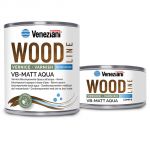 Veneziani WOOD VB-MATT AQUA 7W6.324 1L TC water-based Matt Varnish #YM473COL526