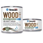 Veneziani WOOD VB-MATT AQUA 7W6.324 1L Vernice opaca Bicomponente #YM473COL526