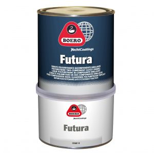 Boero Futura 062 Grey Two-component Polyurethane Glossy Enamel 750ml #45100416 