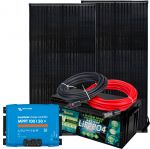 12V 480W Solar Kit with 50A MPPT Charge Controller 240Ah LiFePo4 Battery + Cable Kit N151030200264