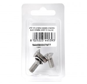 DIN 964 UNI 6110 A2 Stainless Steel Screws flare ball-head 8x20mm 4Pcs N44590007977