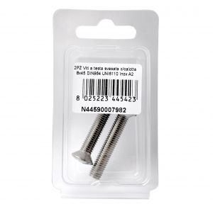 DIN 964 UNI 6110 A2 Stainless Steel Screws flare ball-head 8x45mm 2Pcs N44590007982