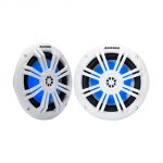 Kicker KM604W/L Blue LED Coaxial Speakers 6.5" 150W 4Ohm 90dB IDKM604WL