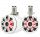 Kicker KMTC65W RGB LED White Coaxial Marine Tower Speakers Pair 6.5" 195W IDKMTC65W