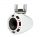 Kicker KMTC94W 9" 600W White LED HLCD Horn Tower marine Speakers pair IDKMTC94W