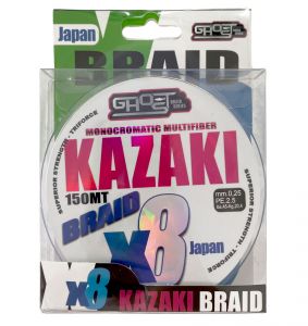 Olympus Braid Kazaki 8X 0.25mm 150m Blue Thread OLY00351096
