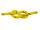 High tenacity double braid Ø 8mm 200mt Spool Yellow #FNI0808408G