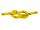 High tenacity double braid Ø 16mm 200mt Spool Yellow #FNI0808416G