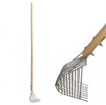 Olympus Stainless Steel Rake for Tellines/Mussels 9 teeth with 120cm handle OLY00351126