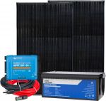 Kit Barca Camper 12V 300W + LiFePO4 200Ah + SmartSolar MPPT 100/30 + Kit Cavi 4mmq N151030200253