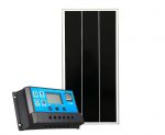 12V 100W Photovoltaic Kit with 12/24V 10A PWM Solar Charger N151030200239