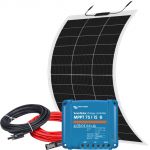 Kit Barca Camper Flessibile 12V 150W + SmartSolar MPPT 15A + Kit Cavi N151030200145