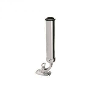 Chromed brass adjustable rod holder Ø40x350mm MT0800031