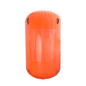 Giant cylindrical Regatta marker buoy Ø100x150cm Orange PVC MT3821231