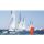 Boa segnaletica cilindrica da regata gonfiabile in PVC Arancione Ø100x150cm MT3821231