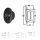 Black Couple Dual cone loudspeakers 6,5" 2x120W OS2974304