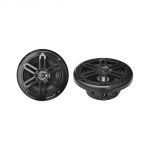 Black Couple Dual cone stereo speakers 5.25 RMS 2x80W OS2974302