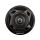 Black Pairs of dual cone loudspeakers 5.25 RMS 2x40W OS2974106