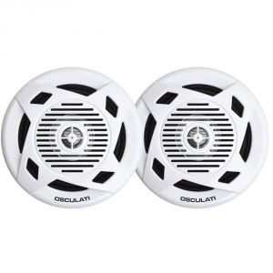 Coppia di casse bianche a doppio cono 6.5 RMS 2x60W OS2974107