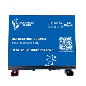 Ultimatron LiFePO4 12V 310Ah ULM-12-310H METAL Lithium Battery BMS 3968Wh ULULM12310H