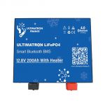 Ultimatron LiFePO4 12V 200Ah ULM-12-200H Lithium Battery BMS Smart Bluetooth ULULM12200H