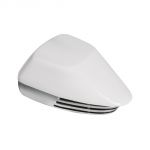 Diaphragm horn white + chromed ABS 12V 100x155x70mm 114dB OS2145000BI