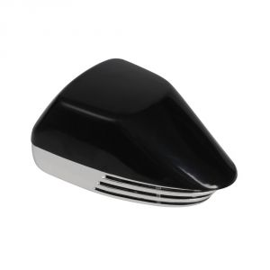 Diaphragm horn black + chromed ABS 12V 100x155x70mm 114dB OS2145000NE
