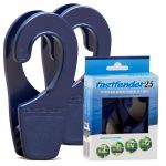 Coppia aggancia parabordi Fastfender 25 Tubo Ø25mm Cima Ø6-12mm Blu N10502805004BL