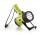 Watertight LED Torch 650m 840lm 33h IP67 Fluo Yellow N51925501019