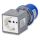 Adattatore civile-industriale Spina CEE 2P+T 16A Presa universale P40 2P+T 16A N50523527258