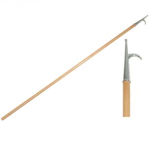Wooden pole and Stainless Steel boathook tip 250/30 MT0700625