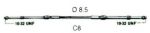 Ultraflex Engine control cable - C8 - 10FT #N110553306465