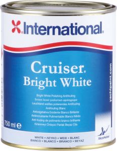 International Antivegetativa Cruiser Bright White 750ml Bianco Brillante #N702458COL1200