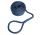 Hgh-strength Mooring Line with eye Line D.12mm L.7mt Ring D. 20cm Blue #N10400219726