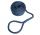 Hgh-strength Mooring Line with eye  Line D.16mm L.11mt Ring D. 20cm Blue #OS0644447