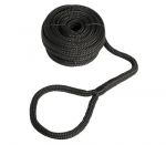 HIgh-strength Mooring Line with spliced Eye Ø10mm L.6mt Black #OS0644490