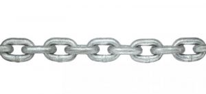 Galvanized calibrated chain Ø6mm Sold by the meter #N10001510070
