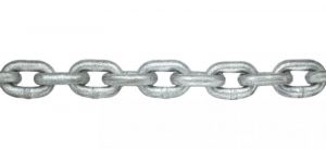 Galvanized calibrated chain - 8mm - Sold by the meter #N10001510071