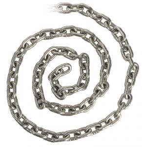Stainless steel calibrated chain Ø10mm 25mt #OS0137510-025