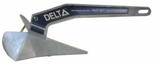 LEWMAR Delta zinc-plated steel anchor 10 kg #OS0110810