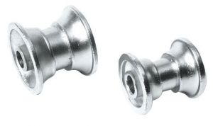 Puleggia di ricambio in inox per musone D.68mm Larghezza 43,5mm Foro 14,7mm #OS0134662