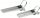 Musone di prua in Acciaio Inox Satinato L.500x84mm con Cavallotto/Guida catena #OS0111994