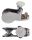 Musone di Prua in Inox Versione Corta 205x105x155mm Puleggia inox #OS0135001