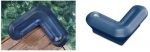 Paracolpo pontile Bend Fender - Blu - 330x250x110mm #OS3351908