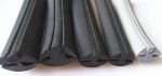 Black PVC profile, seawater resistant, for windows - Sold by the metre #OS4448100